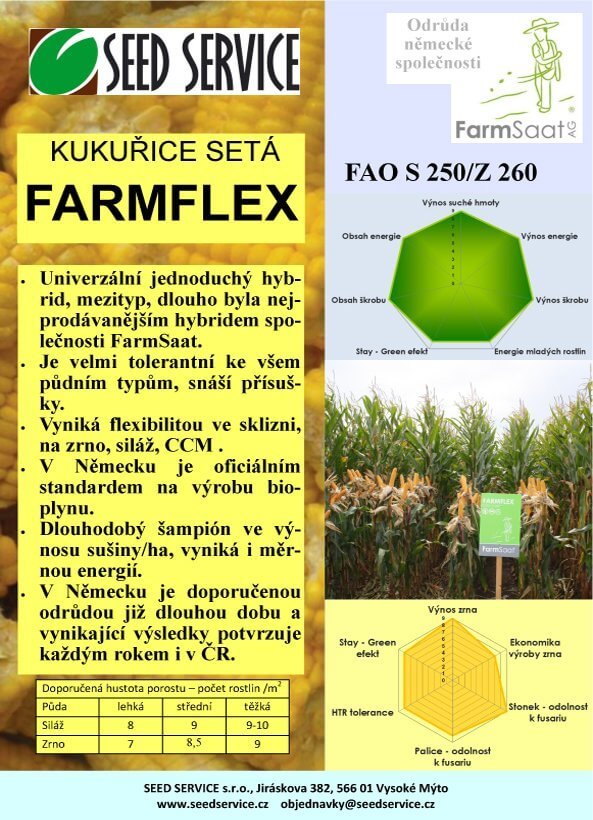 Kukuřice setá farmflex