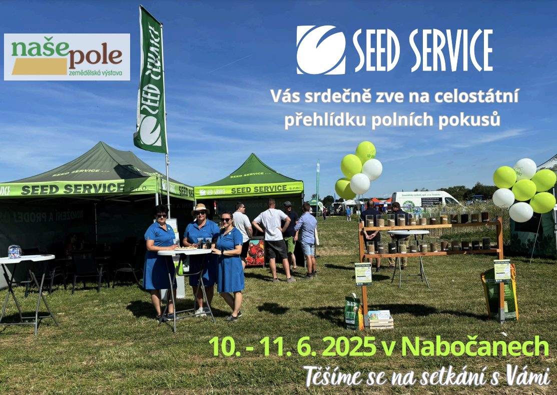Pozvánka Celostátní přehlídka polních pokusů odrůd zemědělských plodin, ochrany a výživy rostlin a výstava zemědělské techniky