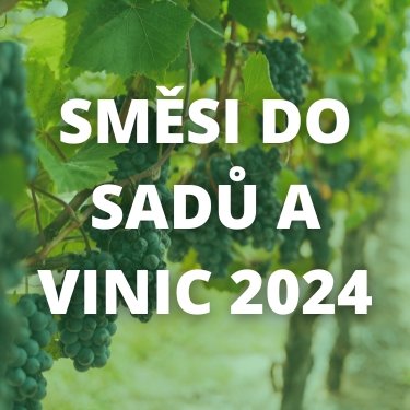 Nabídka směsí pro sady a vinice pro rok 2024